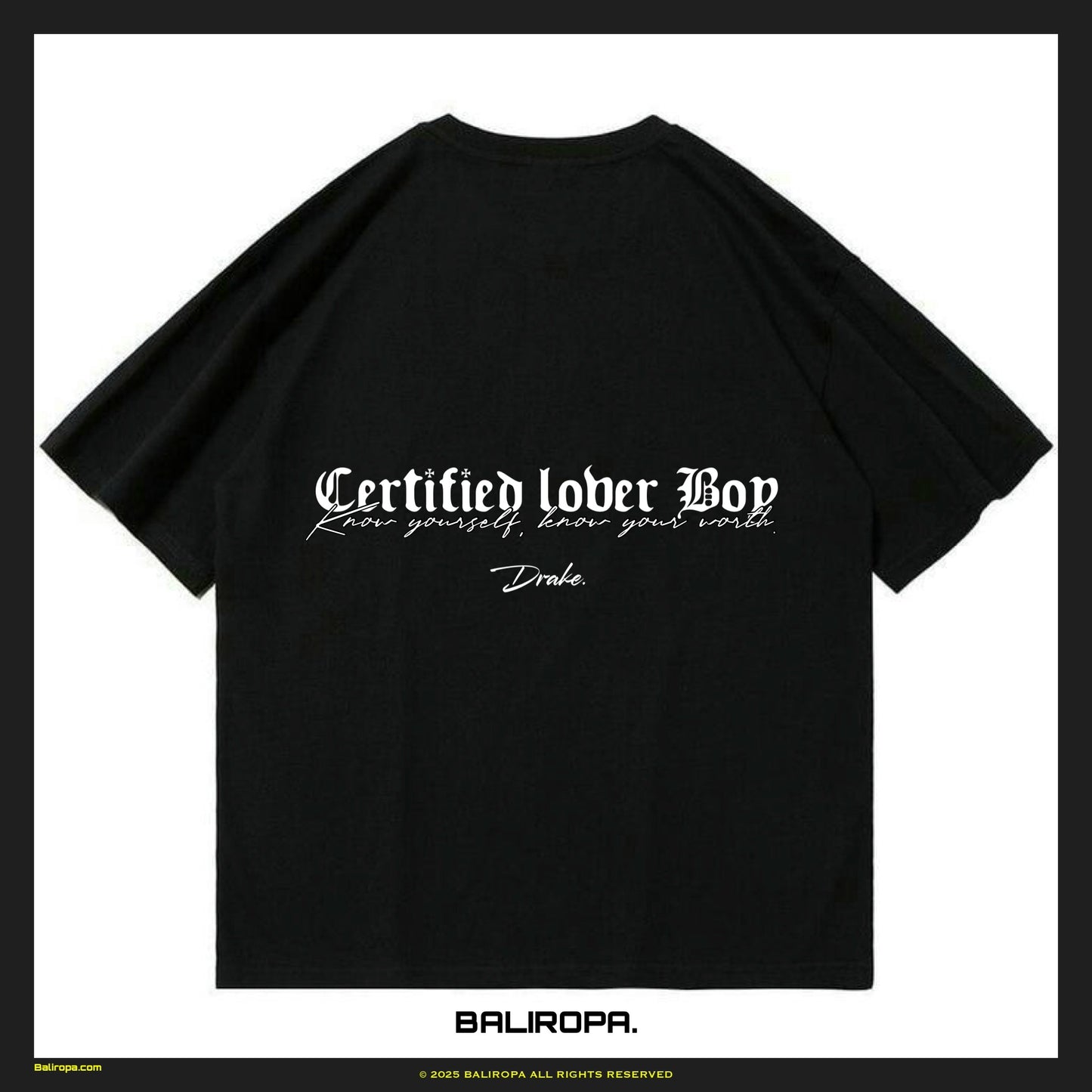 Certified lover boy tee